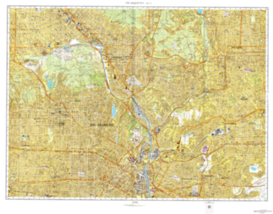 Los Angeles, CA 5 (USA) - Soviet Military City Plans