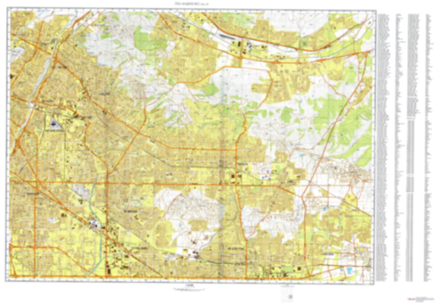 Los Angeles, CA 9 (USA) - Soviet Military City Plans