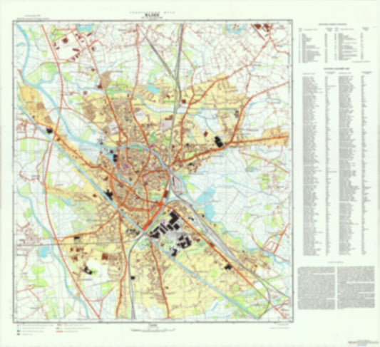 Mechelen (Belgium) - Soviet Military City Plans