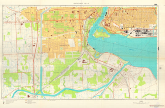 Niagara Falls, NY 3 (USA) - Soviet Military City Plans