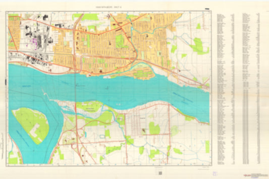 Niagara Falls, NY 4 (USA) - Soviet Military City Plans