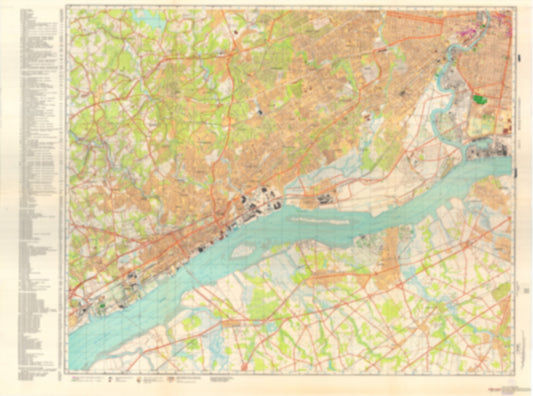Philadelphia, Camden, PA 3 (USA) - Soviet Military City Plans