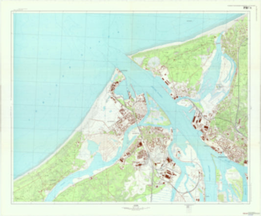 Riga 1 (Latvia) - Soviet Military City Plans