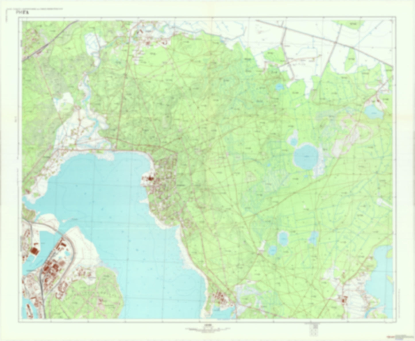 Riga 2 (Latvia) - Soviet Military City Plans