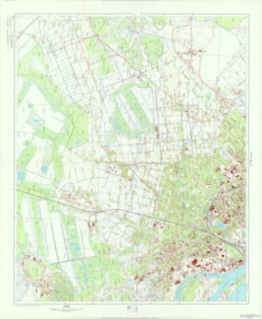 Riga 5 (Latvia) - Soviet Military City Plans