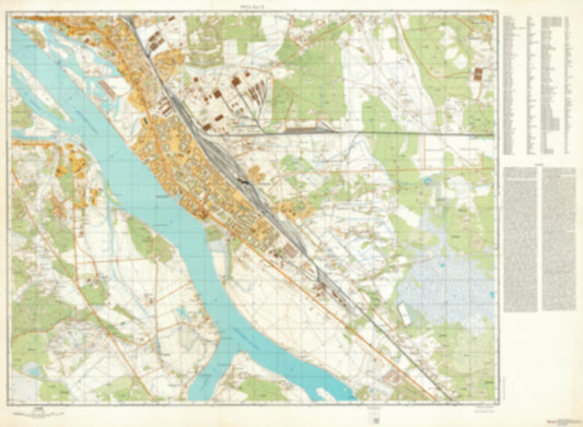 Riga 6 (Latvia) - Soviet Military City Plans