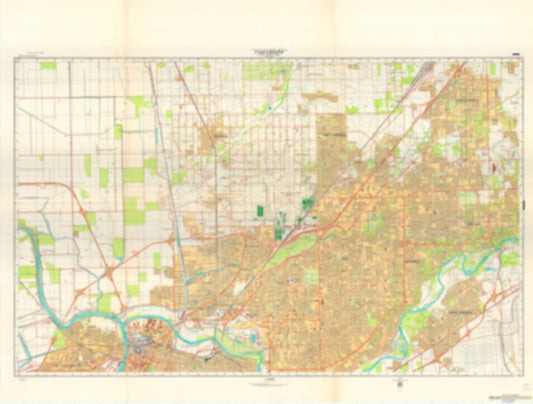 Sacramento, CA 1 (USA) - Soviet Military City Plans