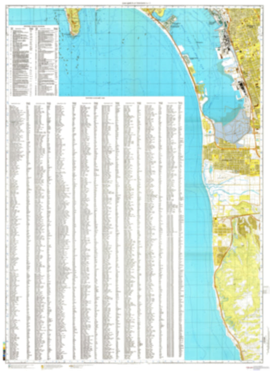 San Diego, CA, Tijuana 3 (USA, Mexico) - Soviet Military City Plans