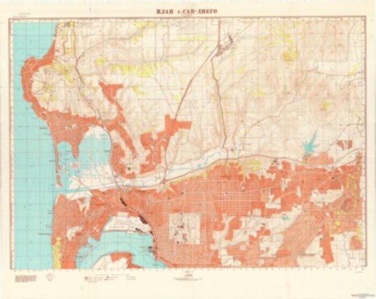 San Diego, CA 1 (USA) - Soviet Military City Plans