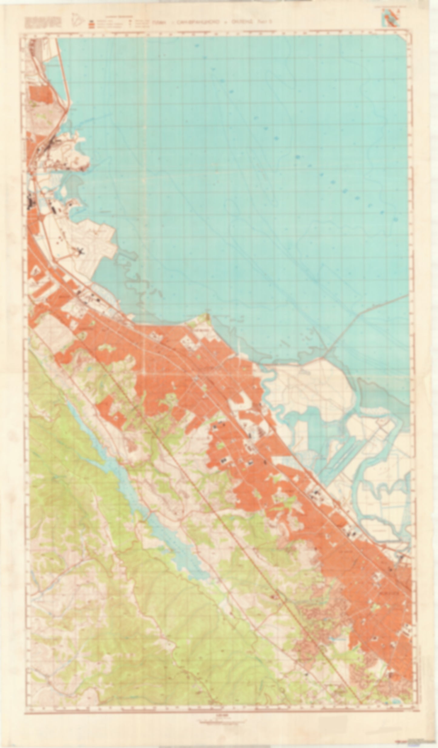 San Francisco, Oakland CA 5 (USA) - Soviet Military City Plans