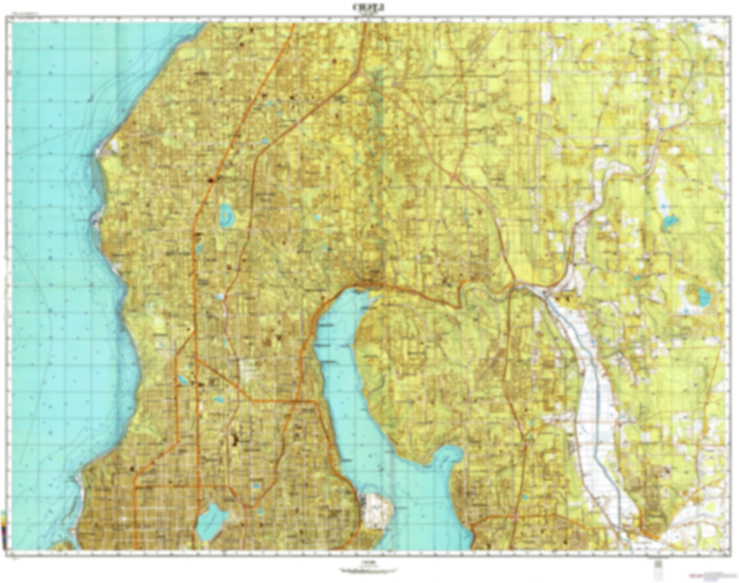 Seattle, WA 1 (USA) - Soviet Military City Plans