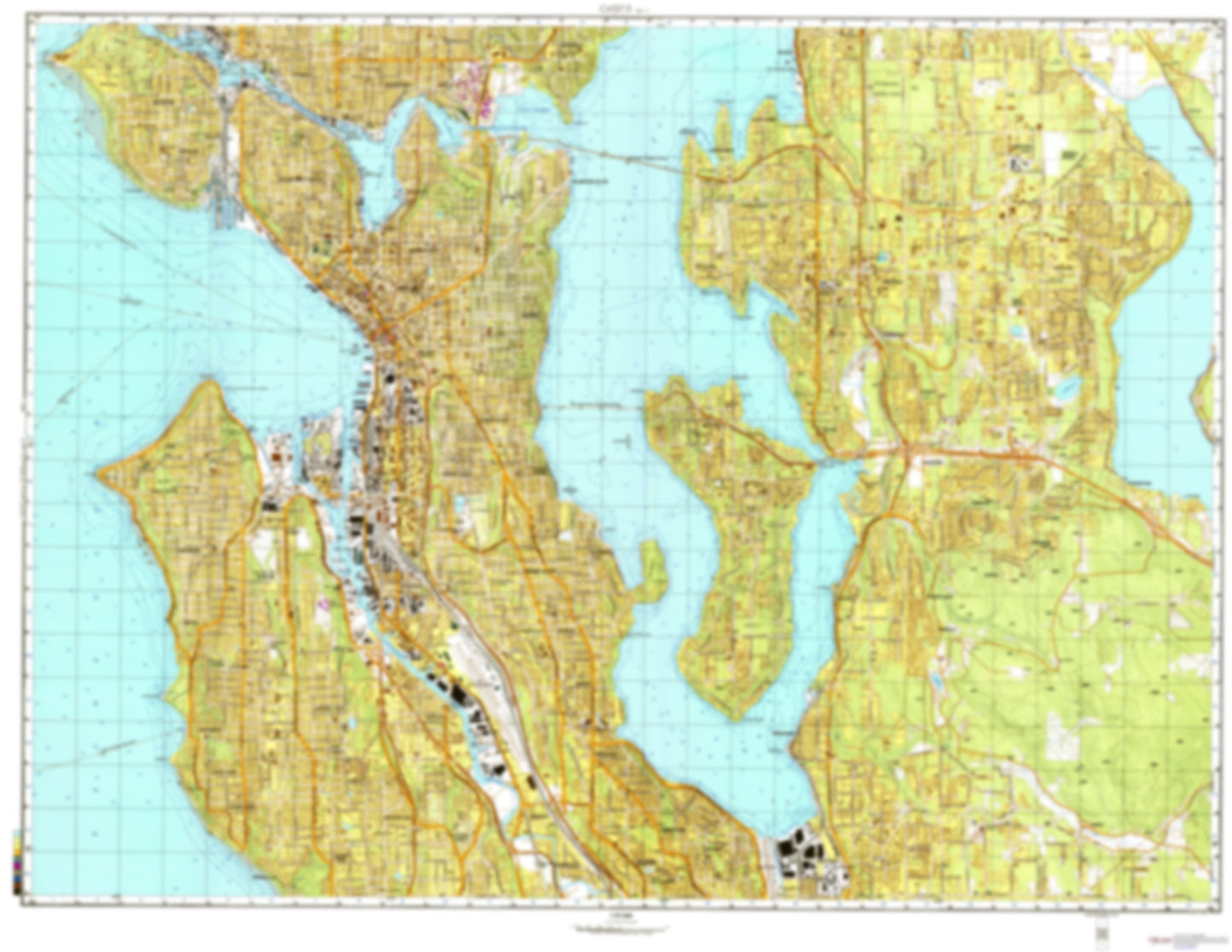 Seattle, WA 2 (USA) - Soviet Military City Plans