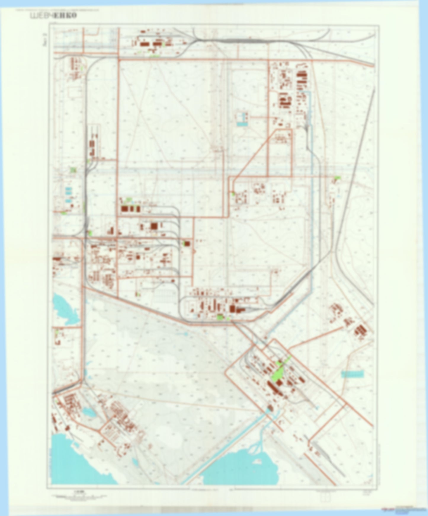 Shevchenko / Aktau 2 (Kazakhstan) - Soviet Military City Plans