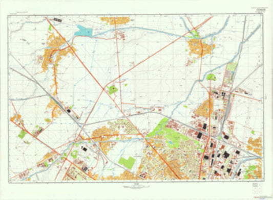 Sofia 1 (Bulgaria) - Soviet Military City Plans