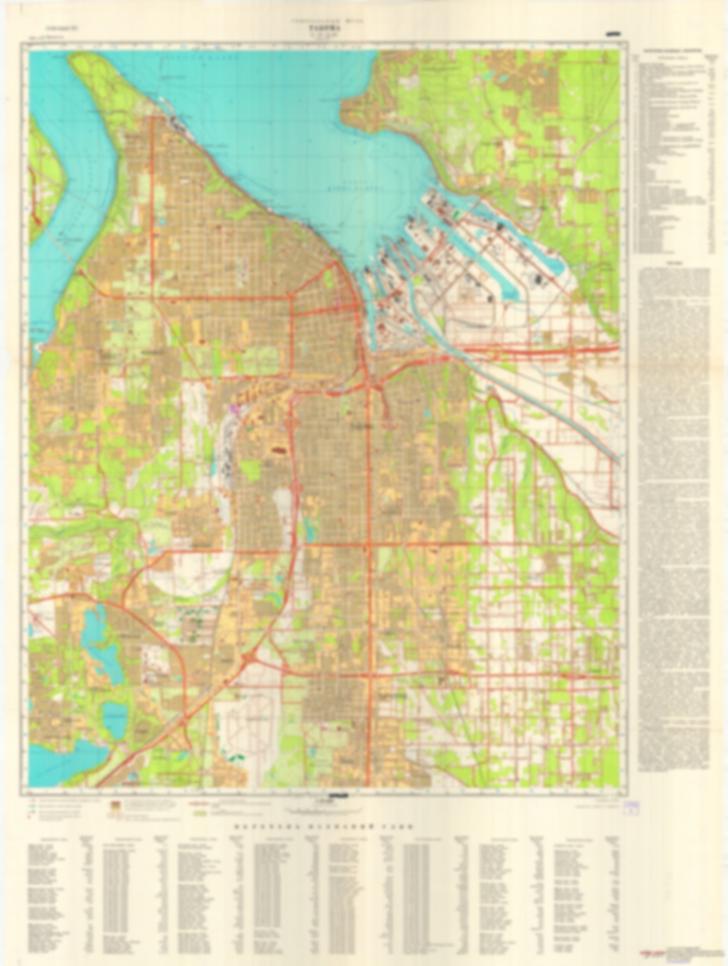 Tacoma, WA (USA) - Soviet Military City Plans