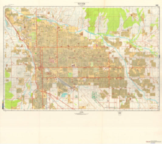 Tucson, AZ 1 (USA) - Soviet Military City Plans