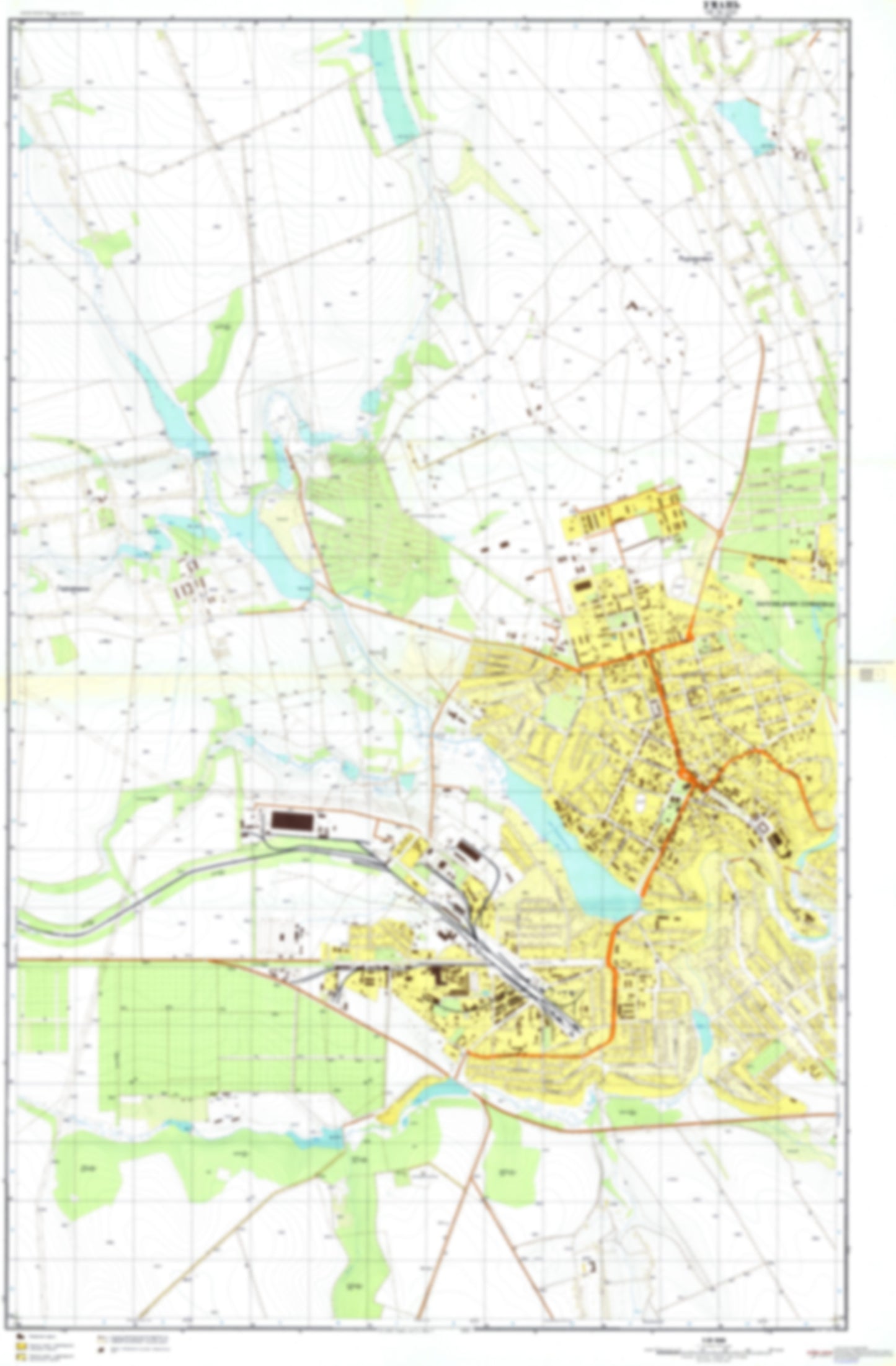 Uman 1 (Ukraine) - Soviet Military City Plans