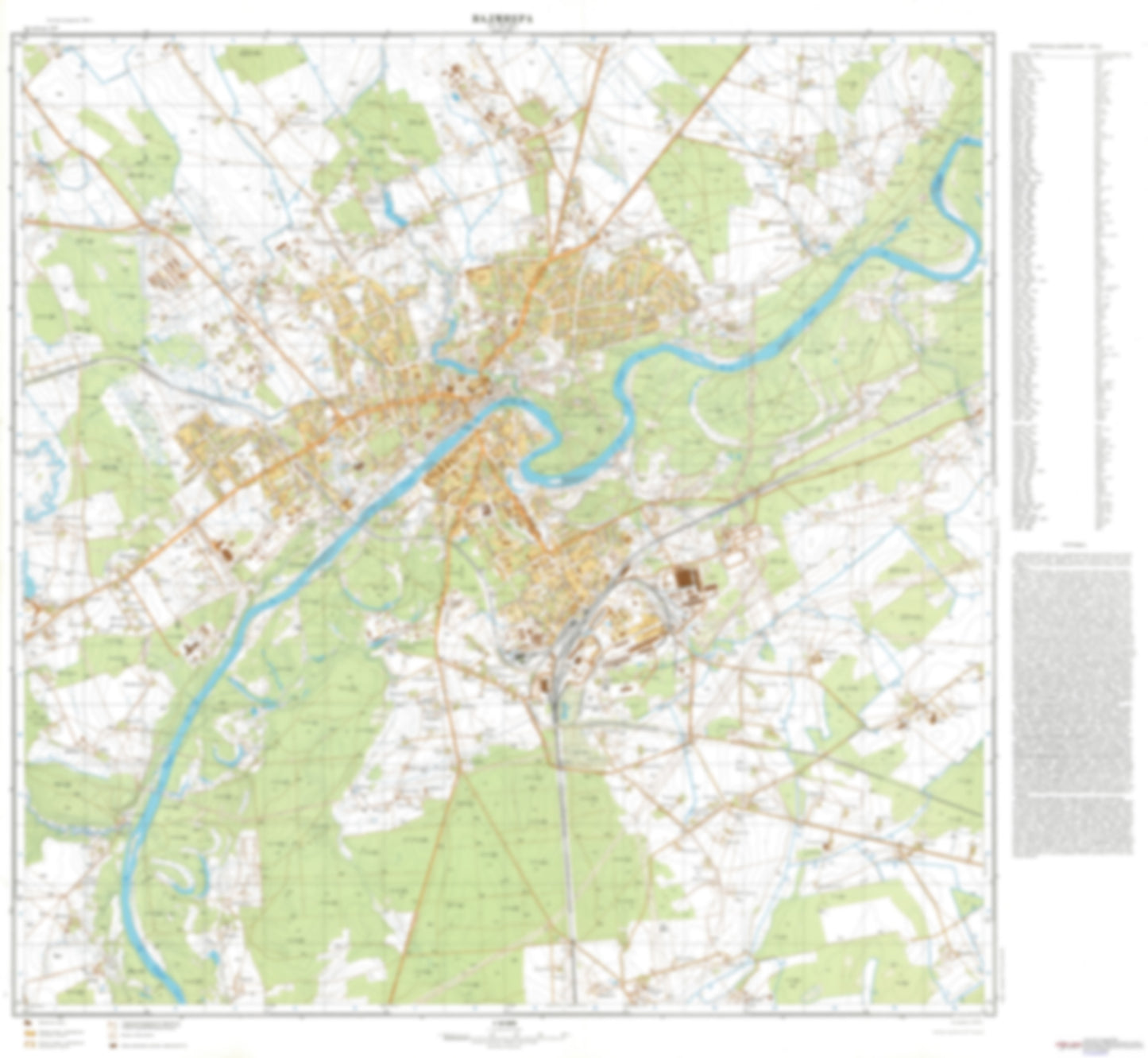 Valmijera (Latvia) - Soviet Military City Plans