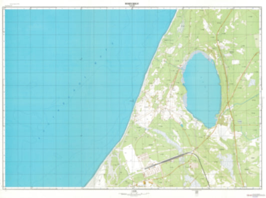 Ventspils 1 (Latvia) - Soviet Military City Plans