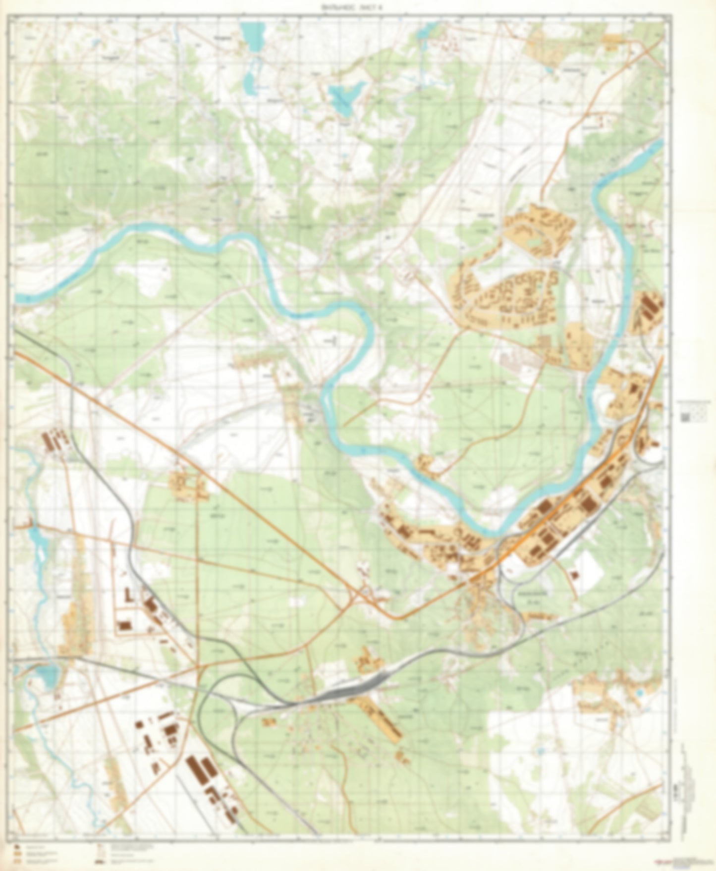 Vilnius 4 (Lithuania) - Soviet Military City Plans