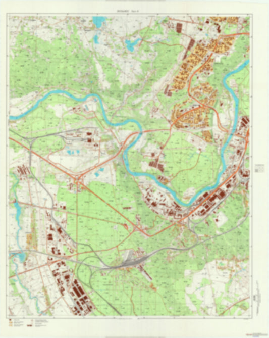 Vilnius 4 (Lithuania) - Soviet Military City Plans