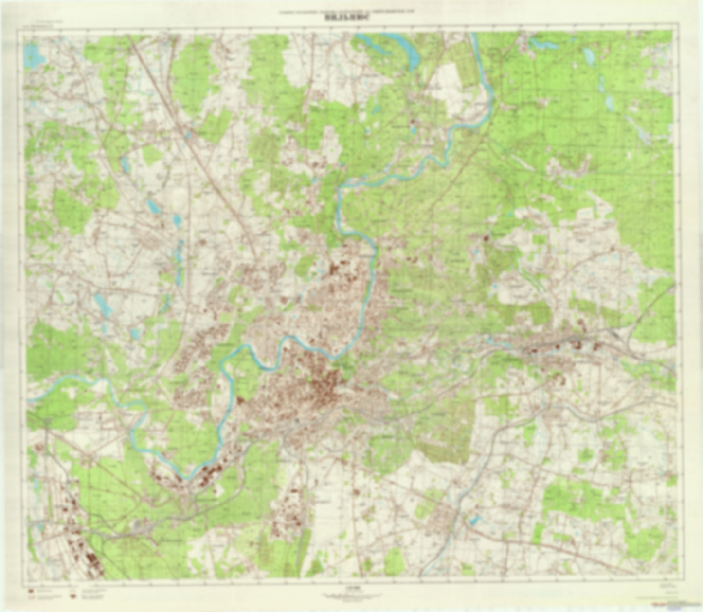 Vilnius (Lithuania) - Soviet Military City Plans