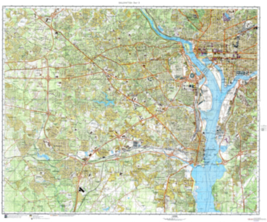 Washington DC 3 (USA) - Soviet Military City Plans