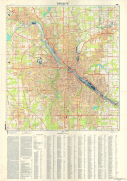Youngstown, PA (USA) - Soviet Military City Plans